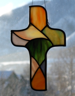 Mosaic Opaque Cross